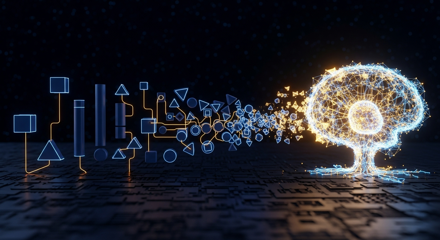 Evolution from traditional systems to AI neural networks